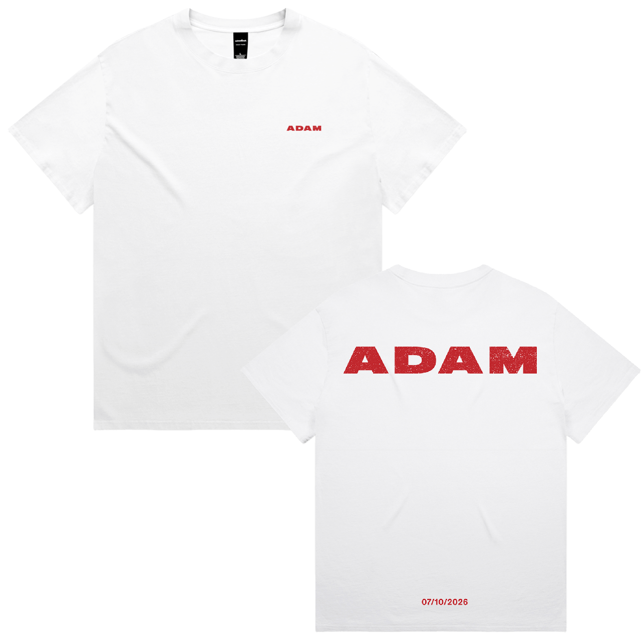ADAM Logo Tee (White)