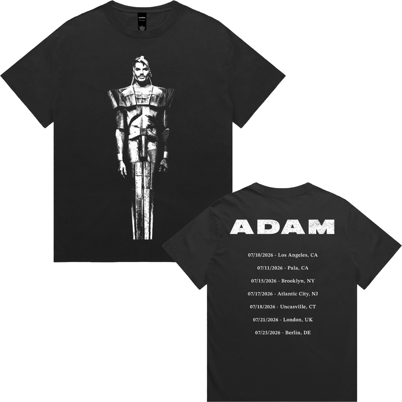 ADAM Album Release Tour Tee (Black)
